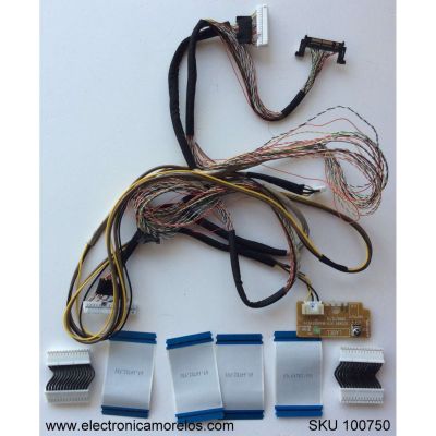 KIT DE CABLES PARA TV / TOSHIBA / MODELO 65HT2U